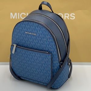 MICHAEL KORS ADINA MEDIUM BACKPACK DR CHAMBRAY MLT